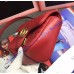 Gucci Mini GG Marmont Matelasse Shoulder Bag Red