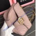 Gucci Mini GG Marmont Matelasse Shoulder Bag Tan