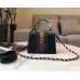 Gucci Sylvie Black Leather Mini Bag