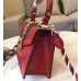 Gucci Sylvie Red Leather Mini Bag
