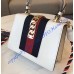 Gucci Sylvie White Leather Mini Bag
