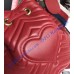 Gucci GG Marmont Quilted Leather Bucket Bag Red