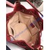 Gucci GG Marmont Quilted Leather Bucket Bag Red