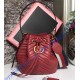 Gucci GG Marmont Quilted Leather Bucket Bag Red Gucci GG Marmont Quilted Leather Bucket Bag Red