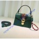 Sylvie Green Leather Mini Bag