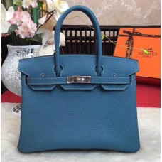 Hermes Birkin 35cm in Blue Jean Togo leather Palladium Hardware