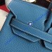 Hermes Birkin 35cm in Blue Jean Togo leather Palladium Hardware