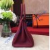 Hermes Birkin 35cm in Bordeaux Togo leather Palladium Hardware