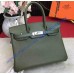 Hermes Birkin 35cm in Vert Bronze Togo leather Palladium Hardware