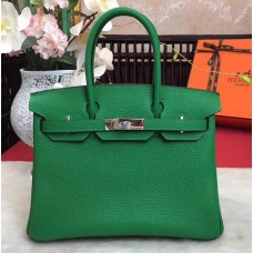 Hermes Birkin 35cm in Bambou Togo leather Palladium Hardware