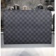 Louis Vuitton Damier Graphite Pochette Jour GM with Black Lining N64437 Louis Vuitton Damier Graphite Pochette Jour GM with Black Lining N64437