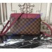 Louis Vuitton Damier Ebene Clapton Rose Red N42442