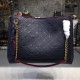 Louis Vuitton Monogram Empreinte Surene MM Marine Rouge M43759