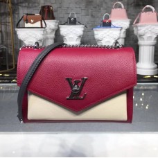 Louis Vuitton Mylockme BB Lie De Vin Etain Creme M52441 Louis Vuitton Mylockme BB Lie De Vin Etain Creme M52441