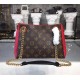 Louis Vuitton Monogram Canvas Surene BB with Cherry Leather M43776 Louis Vuitton Monogram Canvas Surene BB with Cherry Leather M43776