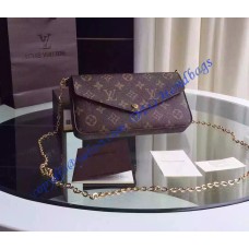 Louis Vuitton Monogram Canvas Pochette Felicie M61276 Louis Vuitton Monogram Canvas Pochette Felicie M61276