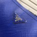 Prada North South Double Bag Royal Blue