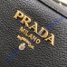 Prada Calf leather shoulder bag Black
