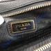 Prada Calf leather shoulder bag Black