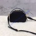 Prada Odette Saffiano leather bag Black