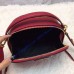 Prada Odette Saffiano leather bag Red