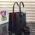 Saffiano Leather Tote Large Black