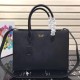 Saffiano Leather Tote Large Black