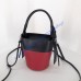 Ouverture nylon bucket bag Red Black