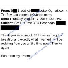 Feedback from B. Bradd on August 2017 Feedback from B. Bradd on August 2017