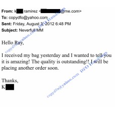 Testimonial from K. Ramirez on August 2012 Testimonial from K. Ramirez on August 2012