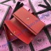 Gucci Sylvie leather continental wallet Red
