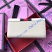 Gucci Sylvie leather continental wallet White