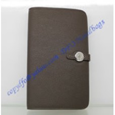 Hermes Dogon Combined Wallet HW508 coffee Hermes Dogon Combined Wallet HW508 coffee