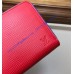 Louis Vuitton Epi Leather Zippy Wallet Coquelicot M62304