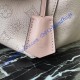 Louis Vuitton Mahina Leather Hina MM Magnolia