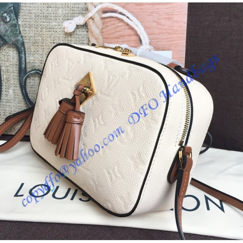 Louis Vuitton Monogram Empreinte Leather Saintonge Creme Caramel M44597 – LuxTime DFO Handbags