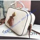 Louis Vuitton Monogram Empreinte Leather Saintonge Creme Caramel M44597