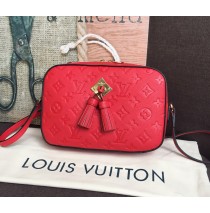 Louis Vuitton Monogram Empreinte Leather Saintonge Scarlet M44606