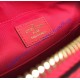 Louis Vuitton Monogram Empreinte Leather Saintonge Scarlet M44606