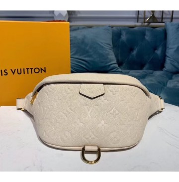 Louis Vuitton Monogram Empreinte Bumbag Creme M44836