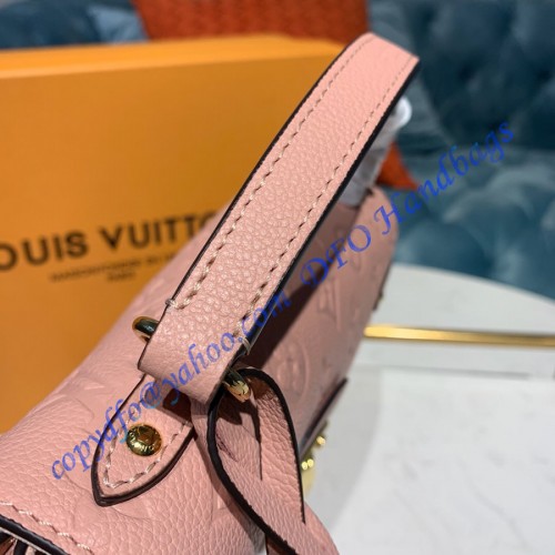 Louis Vuitton Monogram Empreinte Leather Georges BB Rose Poudre M53942 ...