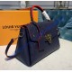 Louis Vuitton Monogram Empreinte Leather Georges MM Marine Rouge M53945