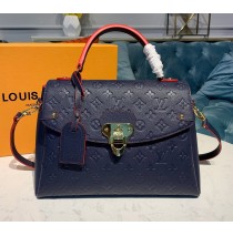 Louis Vuitton Monogram Empreinte Leather Georges MM Marine Rouge M53945