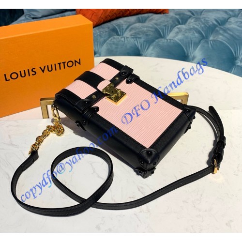 Louis Vuitton Epi Leather Vertical Trunk Pochette Rose Ballerine M67872 ...