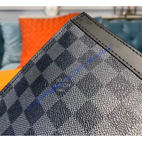 Louis Vuitton Damier Graphite Pochette Voyage MM N41696 – LuxTime DFO Handbags