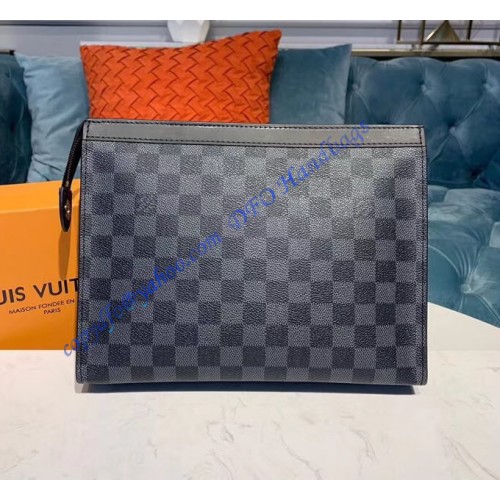 Louis Vuitton Damier Graphite Pochette Voyage MM N41696 – LuxTime DFO Handbags