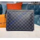 Louis Vuitton Damier Graphite Pochette Voyage MM N41696