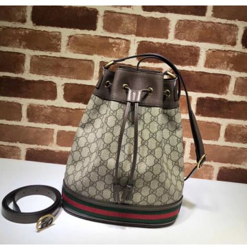 Gucci Ophidia GG Bucket Bag GU540457C-brown