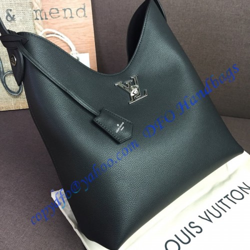 Louis Vuitton Lockme Hobo Black M52776 – LuxTime DFO Handbags
