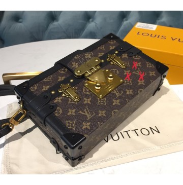 Louis Vuitton Monogram Canvas Petite Malle M44199